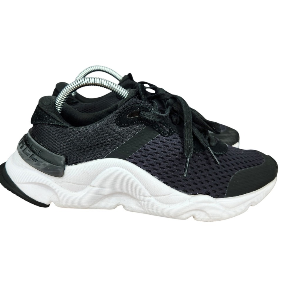 Sorel Kinetic Renegade Running Shoes Womens 10 Black White Sneakers NL4145-010